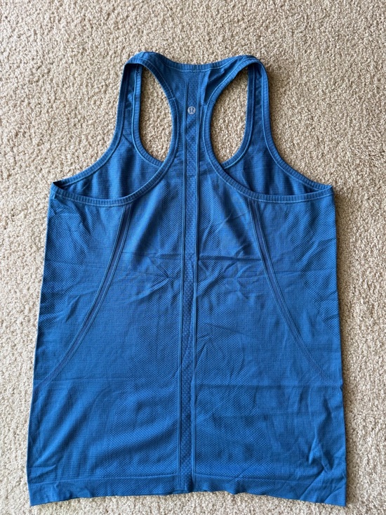 lululemon athletica Tops - lululemon athletica Blue Racerback Tank Top